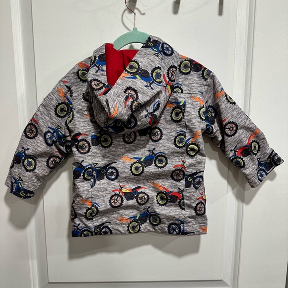 HATLEY HATLEY BLAZING DIRT BIKES MICROFIBER RAIN JACKET SIZE 2T BOYS - Picture 3 of 5